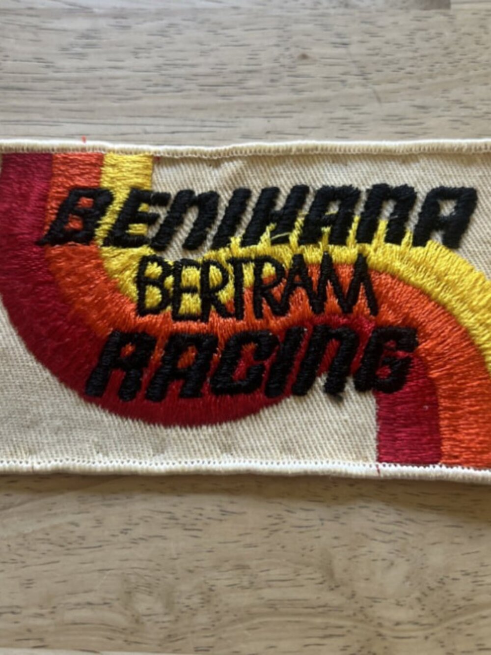 VTG 1976 Benihana Bertram Racing — patch, large
